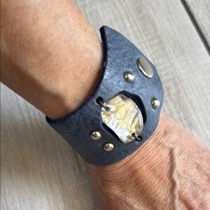 Gray Wearable Tech Bracelet